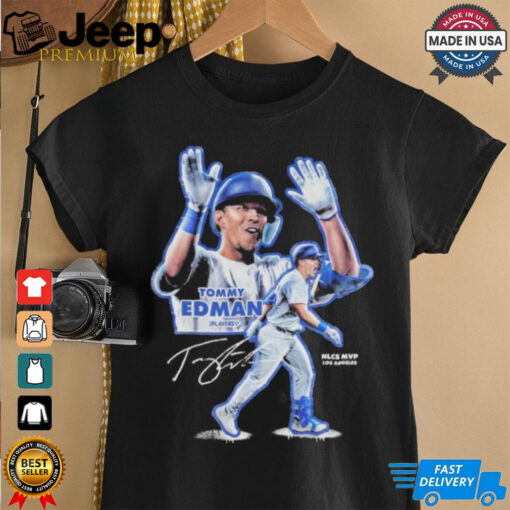 Tommy Edman Los Angeles Dodgers NLCS MVP MLB Players T Shirts