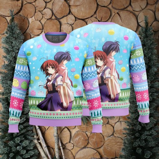 Tomoya And Nagisa Clannad Ugly Christmas Sweater