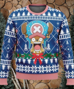 Tony Tony Chopper One Piece Ugly Christmas Sweater