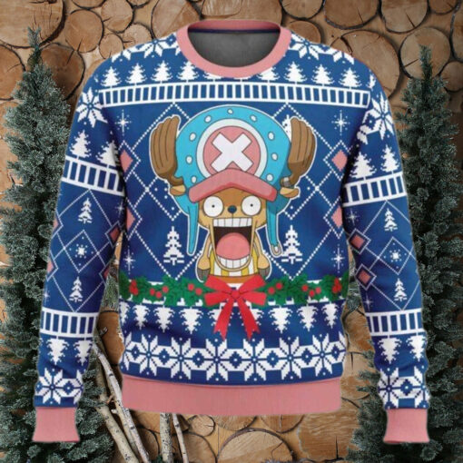 Tony Tony Chopper One Piece Ugly Christmas Sweater