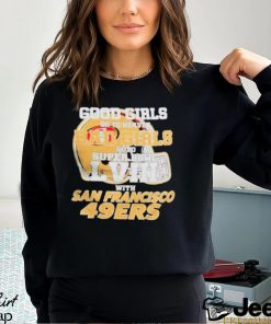 Top Bad Girls Go To Super Bowl Lviii With 49ers Shirt