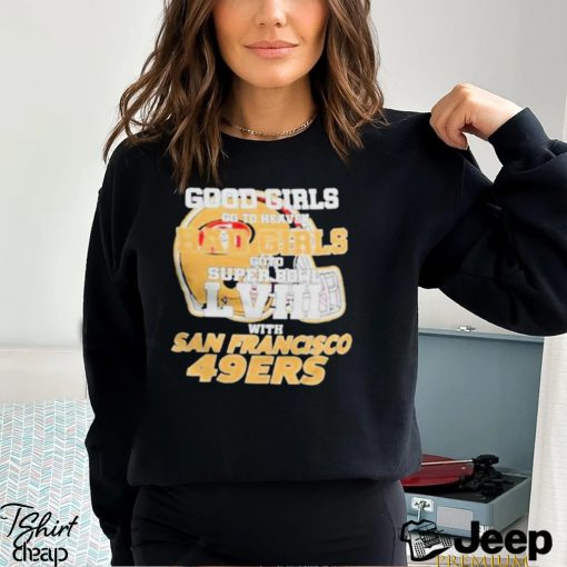 Top Bad Girls Go To Super Bowl Lviii With 49ers Shirt