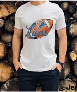 Top Detroit Lions Nfl Ball Logo Shirt