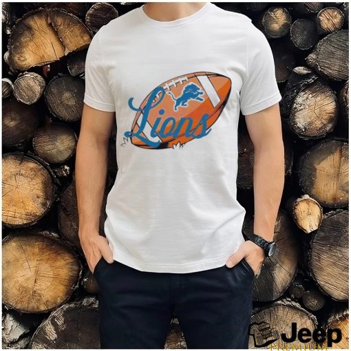 Top Detroit Lions Nfl Ball Logo Shirt