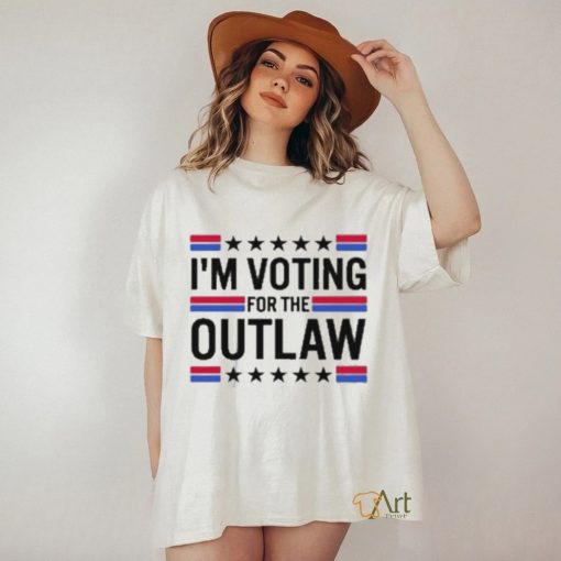 Top I’m Voting for The Outlaw 2024 T Shirt