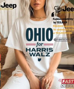 Top Ohio Democrats Official Store Ohio For Harris Walz Shirt