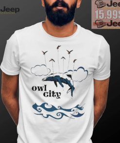 Top Owl City Flying Whale Shirt