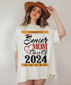 Top Senior Mom 2024 Graduation Png T shirt