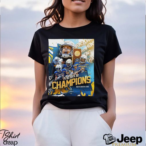 Top South Dakota State Jackrabbits Defeat Montana Grizziles 23 3 To Win The 2024 FCS Football National Championship shirt