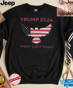 Top Trump 2024 Fight Eagle USA Flag Classic T Shirt