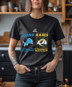 Top detroit Lions vs Los Angeles Rams 2023 NFL Wild Card Matchup shirt