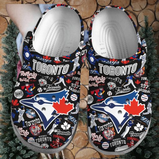 Toronto Blue Jays MLB Sport Crocs Crocband Clogs Shoes Comfortable For Men Women and Kids – Footwearelite Exclusive