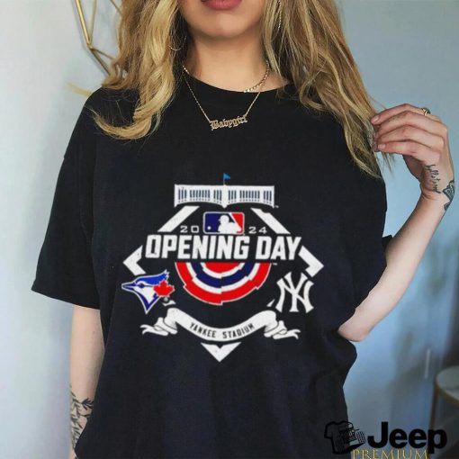 Toronto Blue Jays vs New York Yankees opening day 2024 shirt