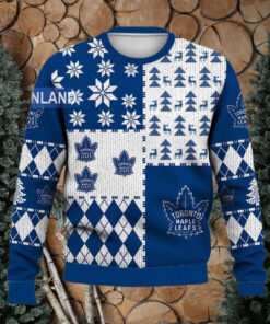 Toronto Maple Leafs Ugly Sweater Christmas, Ice Hockey NHL