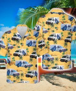 Toronto Paramedic Service Button Down Hawaiian Shirt Trend Summer