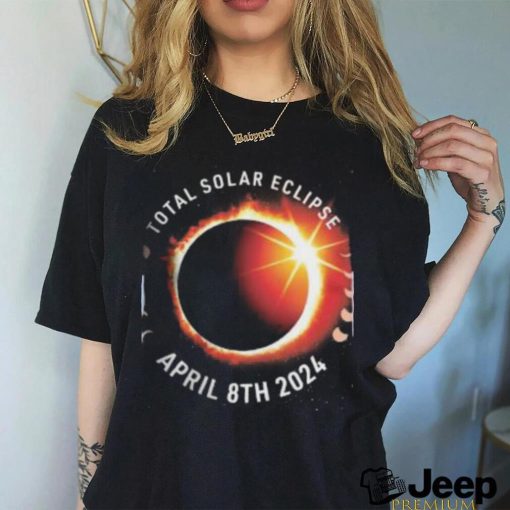 Total Solar Eclipse April 8 2024 North America Tour Shirt