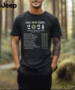 Total Solar Eclipse April 8Th 2024 Sweatshirt North America Tour Shirt Astronomy Lover T Shirts