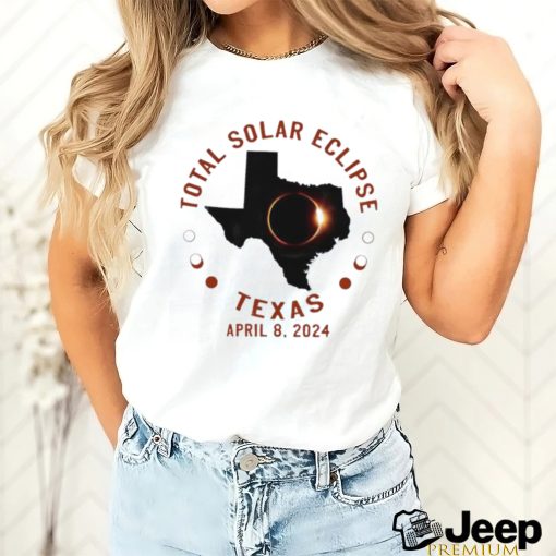 Total solar eclipse Texas April 8 24 shirt