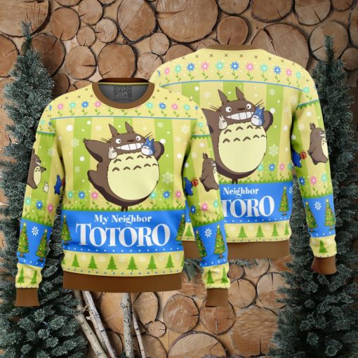 Totoro and Friends My Neighbor Totoro Ugly Christmas Sweater