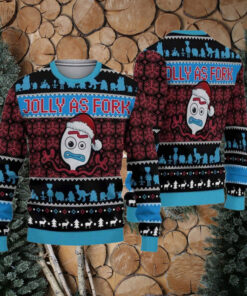 Toy Story Jolly As Fork Ugly Christmas Sweater