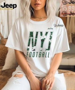 New York Jets Team Camo Dark Grey Heather T Shirt