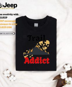 Trail addict running shirt