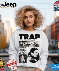 Trap A New M. Night Shyamalan Experience 30000 Fans 300 Cops 1 Serial Killer No Escape T shirt