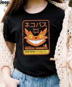 Travel agent for exclusive magical journeys Nekobasu aka Catbus from My Neighbor Totoro shirt