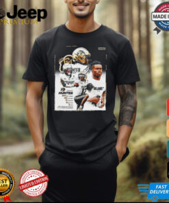 Travis Hunter Colorado Football 561 Rec Yards 46 Catches 11 Tackles 6 Rec Tds 2 Ints Shirt