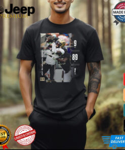 Travis Hunter vs. UCF 9 Rec 89 Yds 1 Tds Shirt