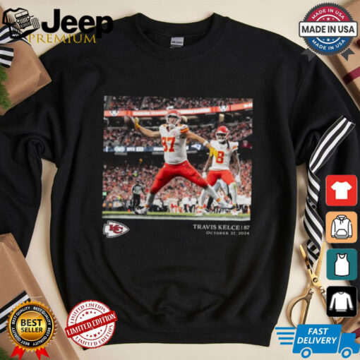 Travis Kelce Kansas City Chiefs NFL Flash Features Week 8 Oct 27 2024 t shirt