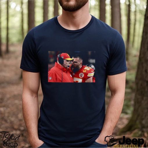 Travis Kelce Screams At Andy Reid Shirt