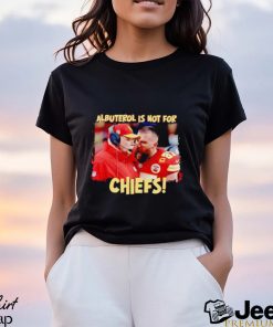 Travis Kelce scream Andy Reid albuterol is not for Chiefs shirt