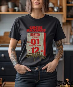 Travis Scott UTOPIA Is In Boston Tee II Circus Maximus Tour 2024 January 12 T Shirt