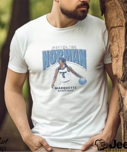 Tre Norman year 1 Marquette basketball shirt