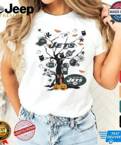 Tree Halloween New York Jets NFL Team 2024 Shirt