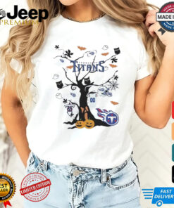 Tree Halloween Tennessee Titans NFL Team 2024 Shirt