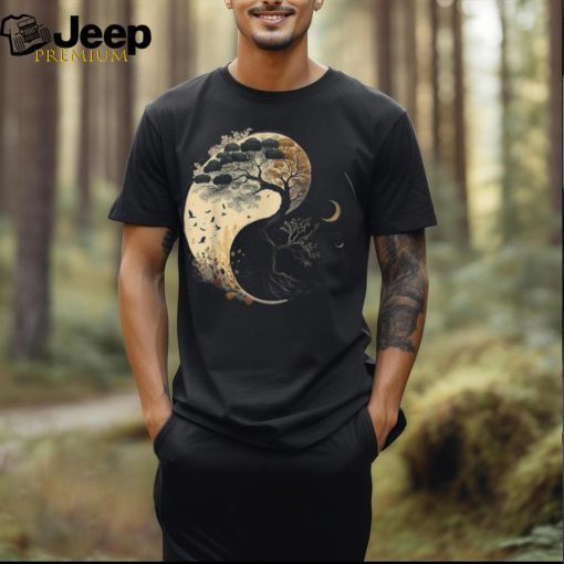 Tree Of Life Yin Yang T Shirt