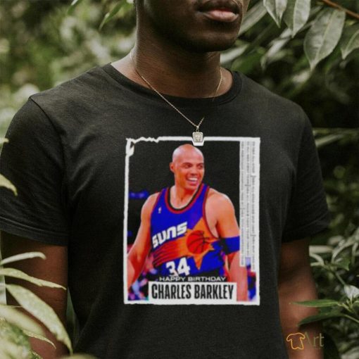 Trending Charles Barkley Happy Birthday Poster T Shirt