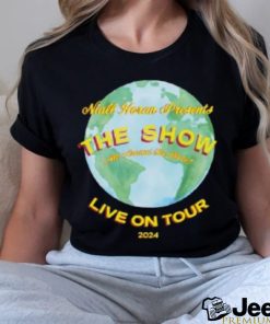 Trending Niall Horan Merch Store The Show World Tour Black T Shirt