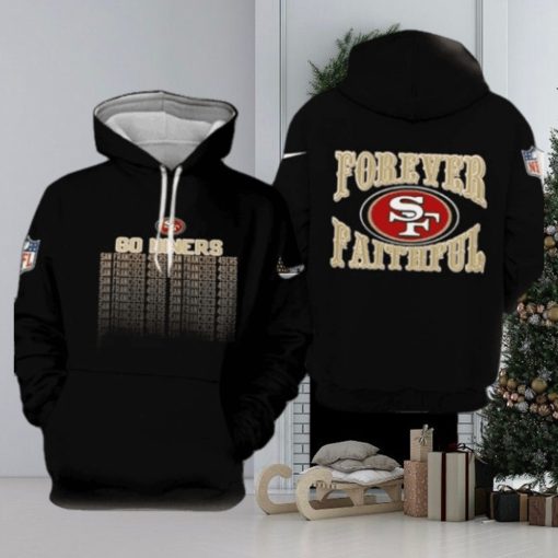 Trending San Francisco 49ers All Over Printed Clothes 3d Hoodie