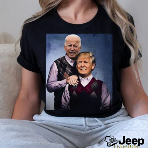 Trending Step Brother Trump And Biden T shirt