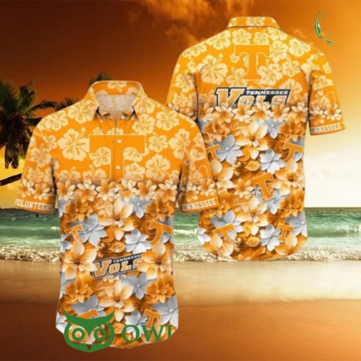 Trending Summer Tennessee Volunteers NCAA2 Flower Hawaiian Shirt