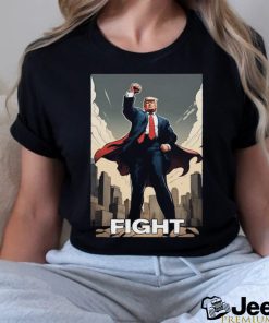 Trending Trump Assassination Superhero Donald Trump Fight Trump 2024 Us Flag Donald Trump Pennsylvania T shirt