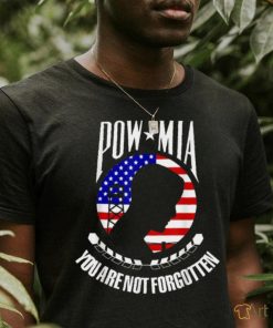 Trends Pow Mia American Flag You Are Not Forgotten T Shirts