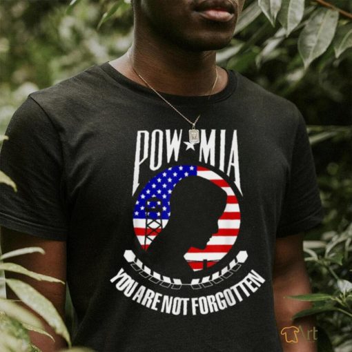 Trends Pow Mia American Flag You Are Not Forgotten T Shirts