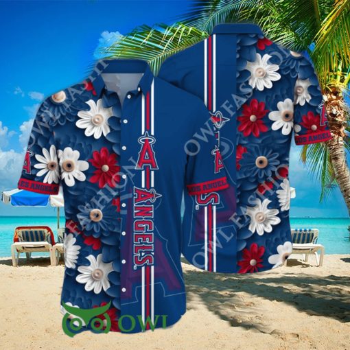 Trendy Los Angeles Angels Hawaiian Shirt Warmth Aloha