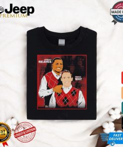 Tress Way & Jeremy Reaves stepbrother Washington Commanders shirt