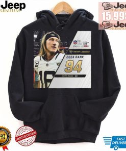 Trevor Lawrence Rank 94 The NFL Top 100 Players Of 2024 T Shirt