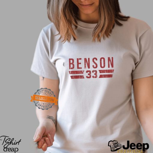 Trey Benson Arizona Font shirt